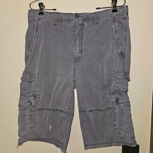 Arizona Jean Co Flex Longboard Brown Cargo Shorts 33" Waist